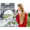 Romantika Párizsban - számozott kifestő